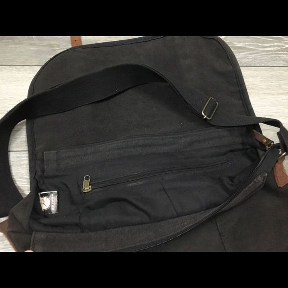 SUB POP RECORDS Vintage Messenger Bag Rothco Seattle Wash. - Picture 8 of 8